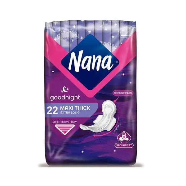 Nana Ultra Goodnight Pads Extra Long 22 Nana Ultra Goodnight Pads Extra Long 22