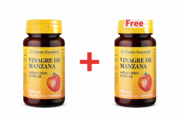 Nature Essential Apple Vinegar 500mg 50 capsules Buy 1 Get 1 Free