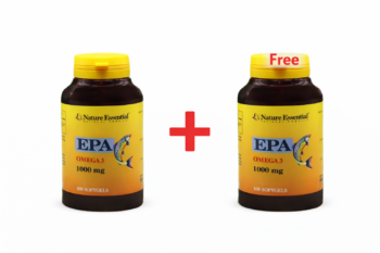 Nature Essential EPA Omega 3 1000mg 100 Softgels Buy 1 Get 1 Free
