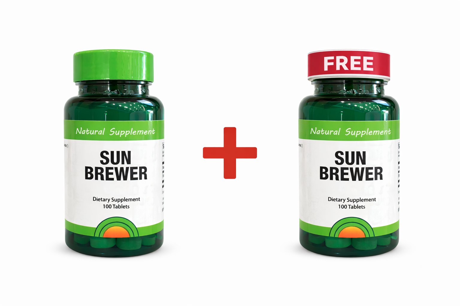 Offer Natural Supplement Sun Brewer 100 Tablets Buy 1 Get 1 Free Offer Natural Supplement Sun Brewer 100 Tablets Buy 1 Get 1 Free
