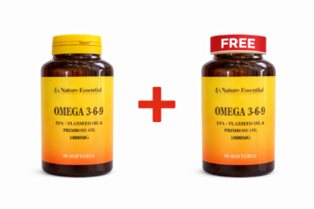 Offer Nature Essential Omega 3-6-9 1000mg 90 Softgels Buy 1 Get 1 Free