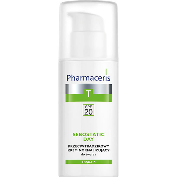 Pharmaceris Sebostatic T Anti-Acne Normalizing Day Cream Spf 20, 50ml