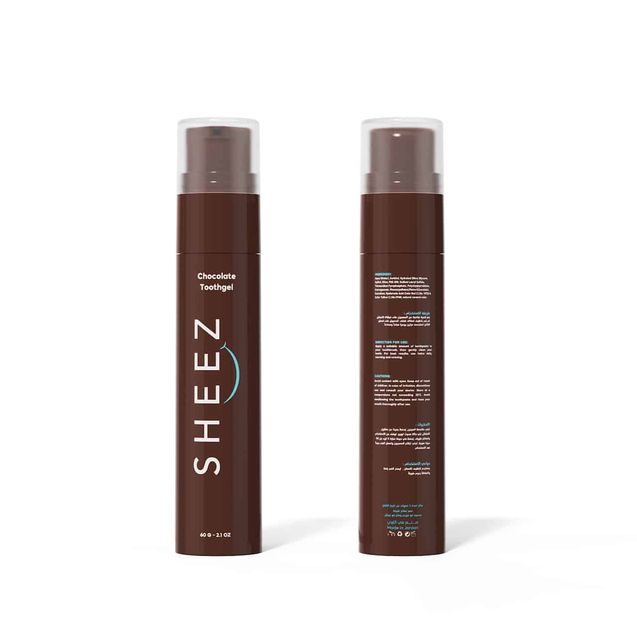Sheez Chocolate Toothgel 60g Sheez Chocolate Toothgel 60g