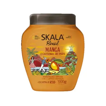 Skala Brasil Mango Hair Conditioner Cream 1000g -Orange