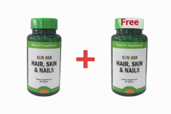 Sun Naturals Hair Skin and Nails 60 Tablets Buy 1 Get 1 Free