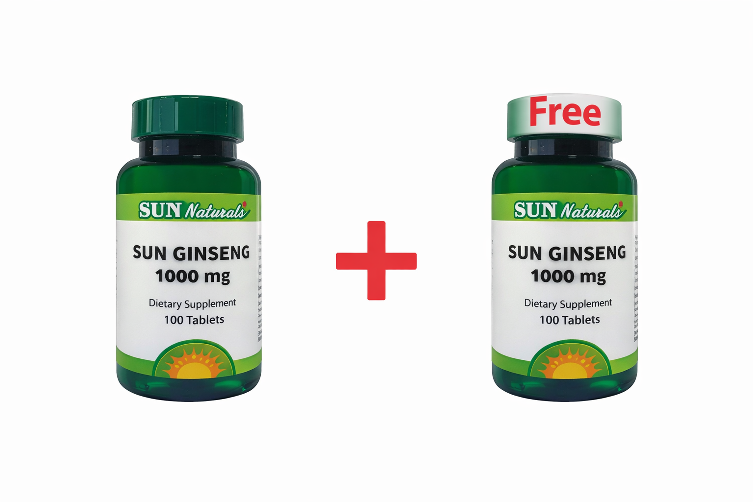 Sun Naturals Sun Ginseng 1000Mg 100 Tablets Buy 1 Get 1 Free Sun Naturals Sun Ginseng 1000Mg 100 Tablets Buy 1 Get 1 Free