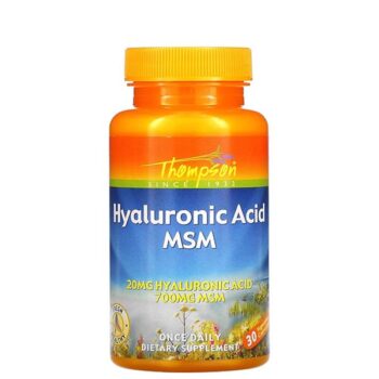 Thompson Hyaluronic Acid MSM 30 Capsules