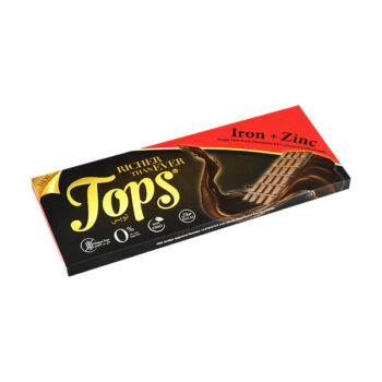 Tops Dark Chocolate With Iron And Zinc 60g