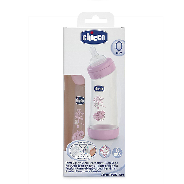 chicco well being angle normal silicone nipple 250 ml chicco well being angle normal silicone nipple 250 ml