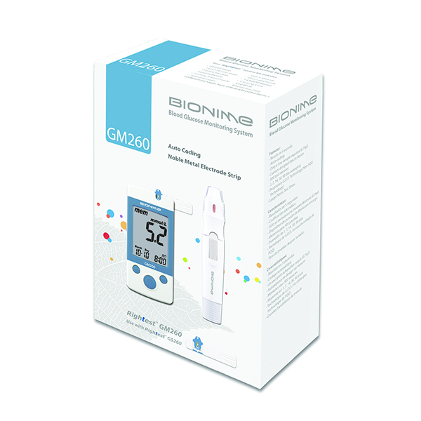 Bionime Blood Glucose Monitor With 35 Strips