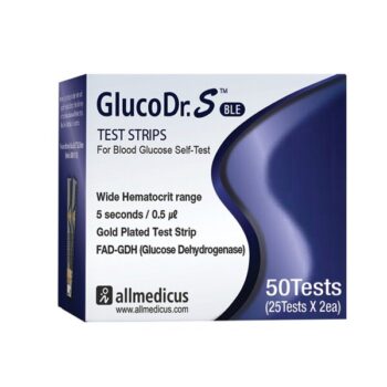 Gluco Dr.S Blood Glucose Strips 50 Strips + 25 Strips Free