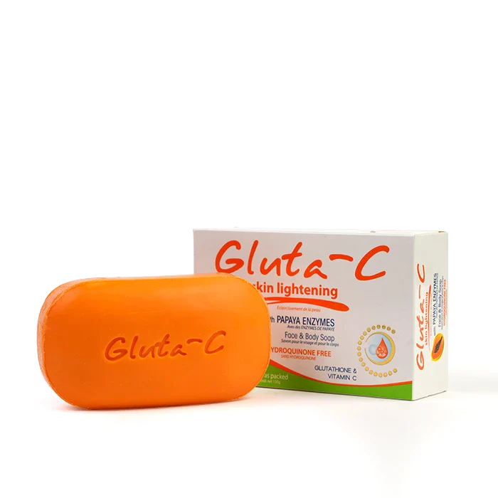 Gluta-C Skin Lightening Soap with Papaya Enzyme 135g Gluta-C Skin Lightening Soap with Papaya Enzyme 135g
