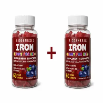 Offer Biogenesis Iron for kids 90 Gummies Buy 1 Get 1 Free