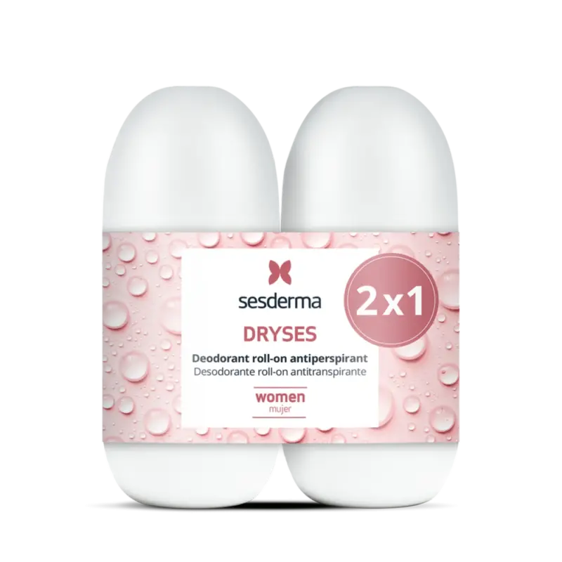 Offer Sesderma Dryses Deo Roll On for Women 75ml – 2 Pcs Special price