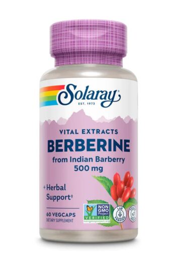 Solaray Berberine 500mg 60 Capsules