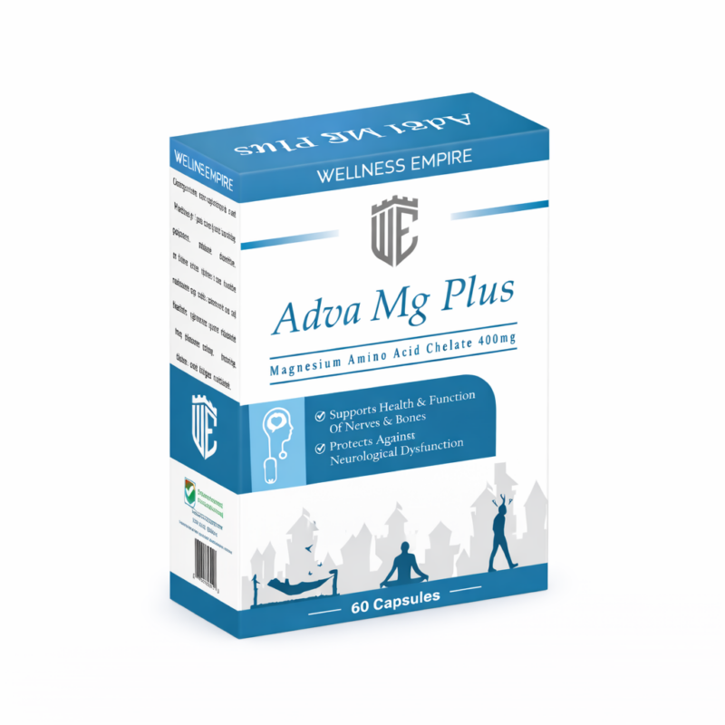 Wellness Empire Adva Mg Plus 60 Capsules