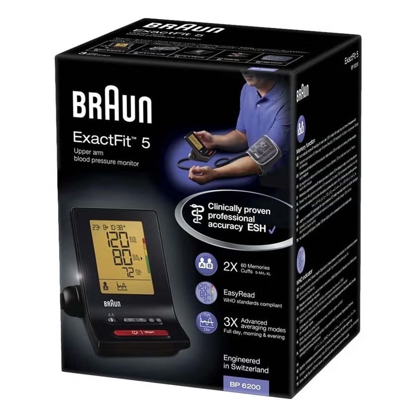 Braun ExactFit 5 Connect Smart Upper Arm Blood Pressure Monitor (2) Braun ExactFit 5 Connect Smart Upper Arm Blood Pressure Monitor