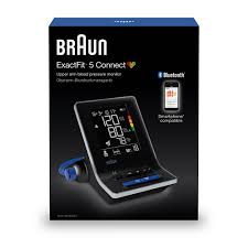 Braun ExactFit 5 Connect Smart Upper Arm Blood Pressure Monitor