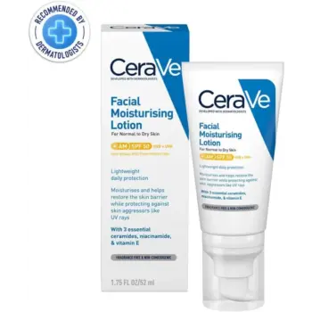 Cerave Spf 50 Moisturising Day Lotion 52ml