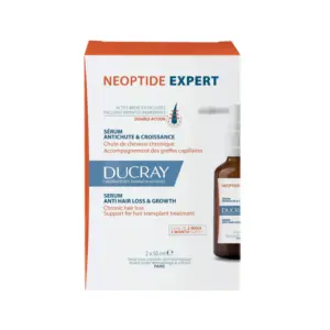 أفضل زيت أو سيروم لتقوية الشعر وتقليل التساقط Ducray Neoptide Expert Strength Serum 2x50ml