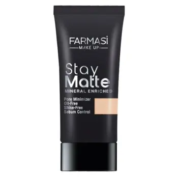 Farmasi Stay Matte Foundation 01 Light Ivory