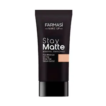 Farmasi Stay Matte Foundation 02 Porcelain
