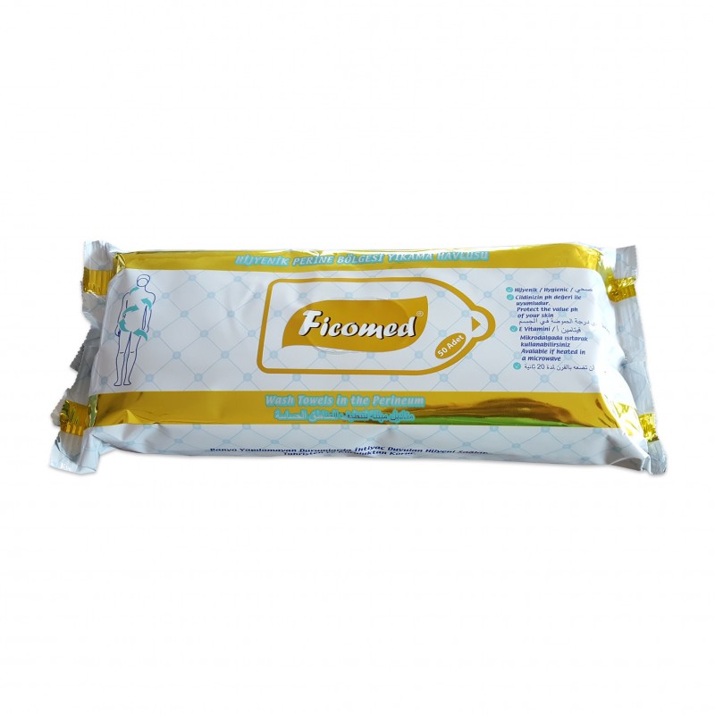 Ficomed Hygienic Wash Towel For Perineum And Body Ficomed Hygienic Wash Towel For Perineum And Body