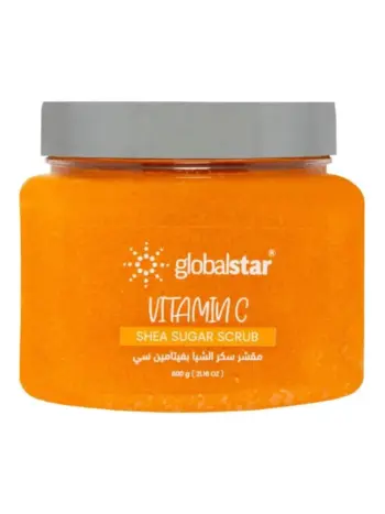 GlobalStar Shea Sugar Scrub Vitamin C 600g