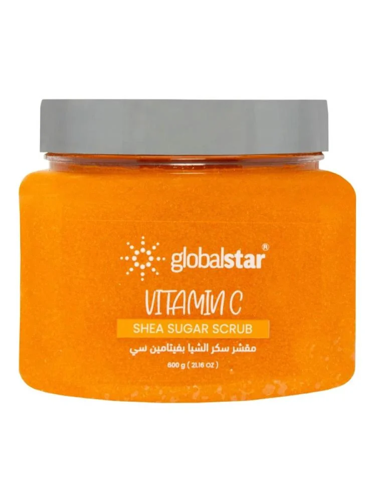 Global Star Shea Sugar Scrub Vitamin C 600g GlobalStar Shea Sugar Scrub Vitamin C 600g