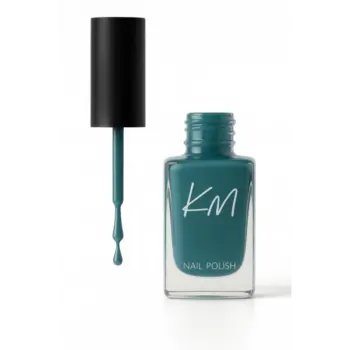 KM Nail Polish Color No 129 Elegant Manicure Long Lasting Shine 12ml Bottle for Flawless Finish