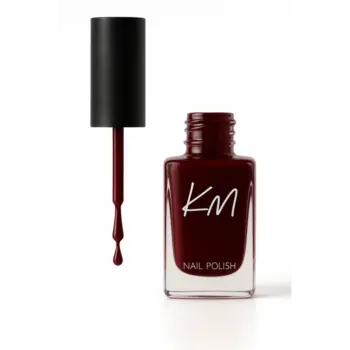 KM Nail Polish No 137 Long Lasting Shine Manicure for Women Flawless Coverage 12ml Bottle