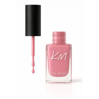 KM Nail Polish No 152 Long Lasting Brilliant Shine 12 ml Professional Manicure for Women