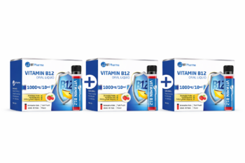 Offer BT Pharma Vitamin B12 1000mcg/10ml 10 Ampules Buy 2 Get 1 Free