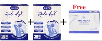 Offer Reladox 30 Capsules Buy 2 Get 1 Enzymax Duobiotics 20 Capsules Free