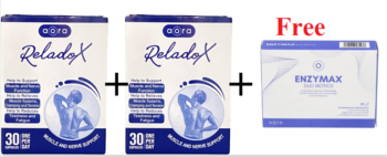 Offer Reladox 30 Capsules Buy 2 Get 1 Enzymax Duobiotics 20 Capsules Free