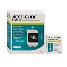 Accu Chek Instant Glucose Monitor With 50 Strips