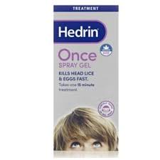 Hedrin Once Spray Gel 100 ml