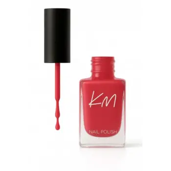 KM Long Lasting Shine Nail Polish No 158 Flawless Finish Manicure Essential 12ml