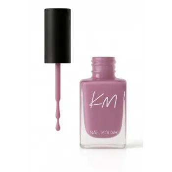 KM Nail Polish Color 163 Long Lasting Shine 12ml Expressive Manicure for Women
