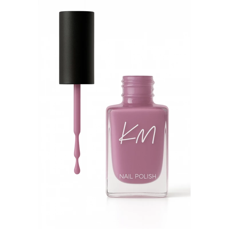 KM Nail Polish Color 163 Long Lasting Shine 12ml Expressive Manicure for Women KM Nail Polish Color 163 Long Lasting Shine 12ml Expressive Manicure for Women