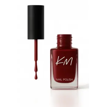 KM Nail Polish No 177 Long Lasting Shine Professional Manicure 12ml for Flawless Nails