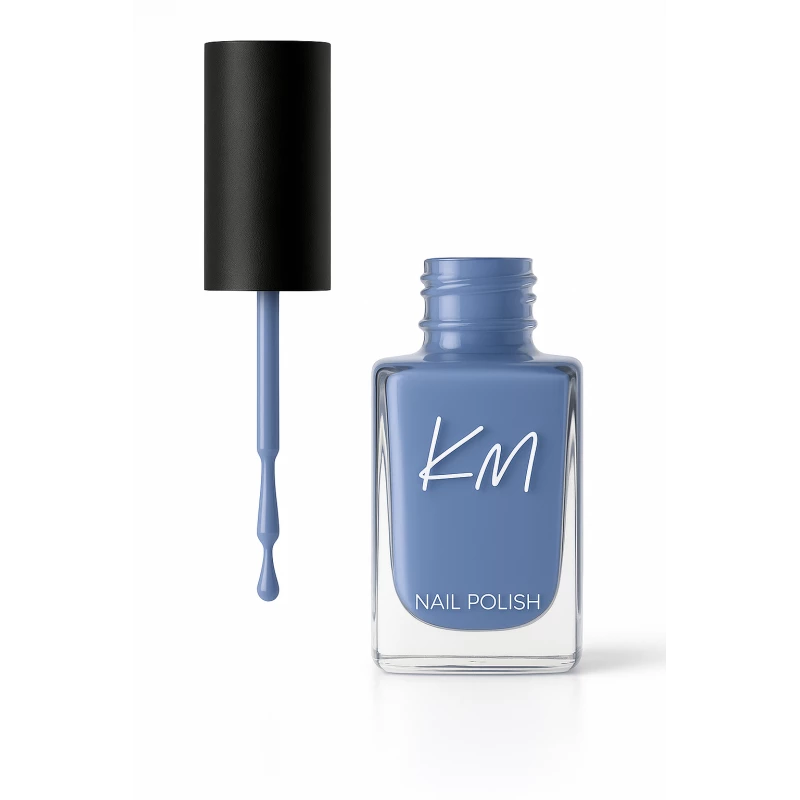 KM Nail Polish Shade 156 Brilliant Shine Long Lasting Manicure 12ml Expressive Nail Color