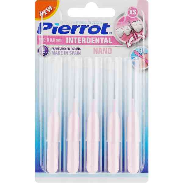 Pierrot Interdental Brush Nano 5 Pieces Pierrot Interdental Brush Nano 5 Pieces