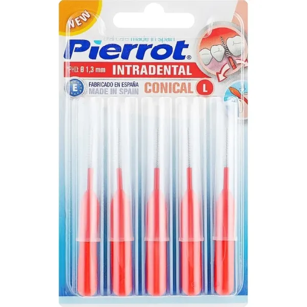 Pierrot Intradental Conical Brush 1.3mm 5 pcs Pierrot Intradental Conical Brush 1.3mm 5 pcs