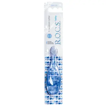 ROCS Baby Extra Soft Toothbrush (Ages 0–3)