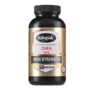Valupak DHEA 25mg 60 Capsules