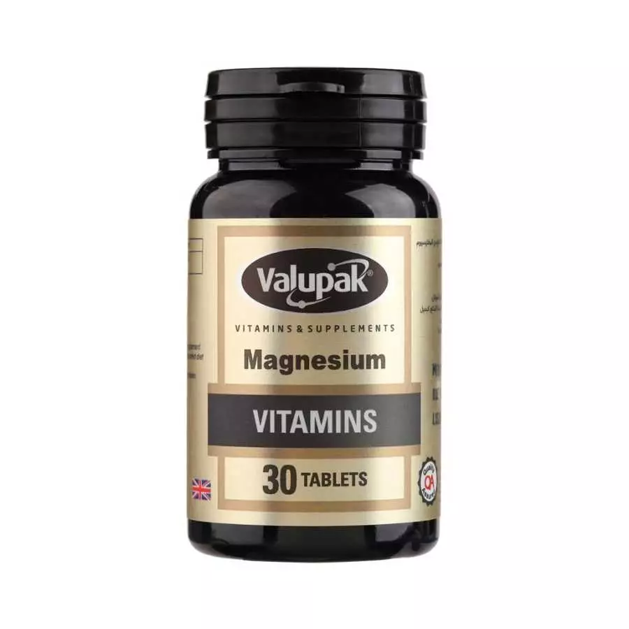 Valupak Magnesium 30 Tablets Valupak Magnesium 30 Tablets