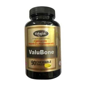 Valupak ValuBone 90 Chewable Tablets Lemon Flavour
