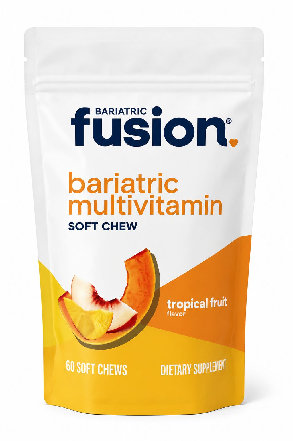 Bariatric Fusion Multivitamin and Mineral 60 Soft Chewable Tablets – Tropical Fruit Bariatric Fusion Multivitamin and Mineral 60 Soft Chewable Tablets – Tropical Fruit