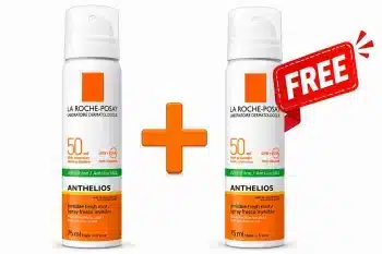 Offer La Roche Posay Anthelios Sunblock Spf 50 Anti Shine Spray 75ml Buy 1 Get 1 Free